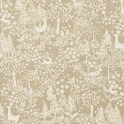 Forest And Animal Pattern - Sheeting